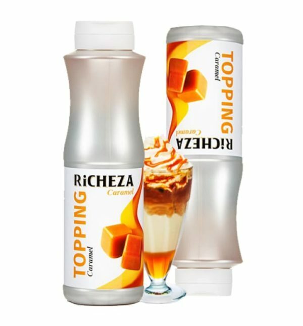 Топпинг  RiCHEZA Карамель бутылка пластик (1кг) шт