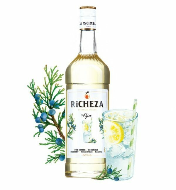 Сироп RiCHEZA Джин стекло (1л) шт